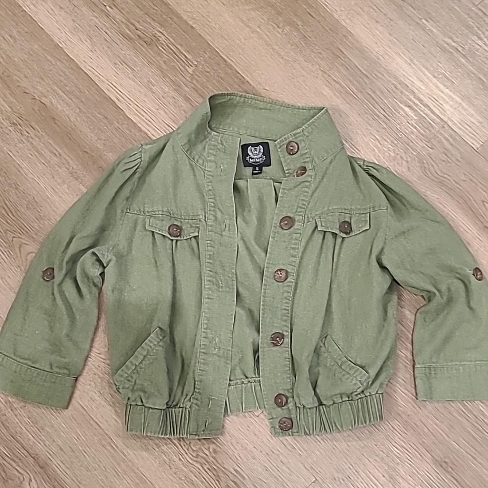 Anthropologie Khaki Lightweight Jacket